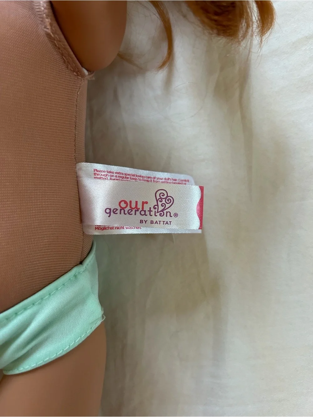 Our Generation Doll (American girl doll size) and case